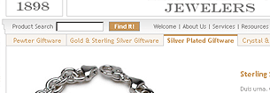 Hausers Jewelers web site