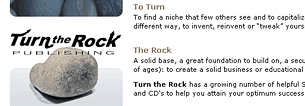 Tuen The Rock Web Site Design