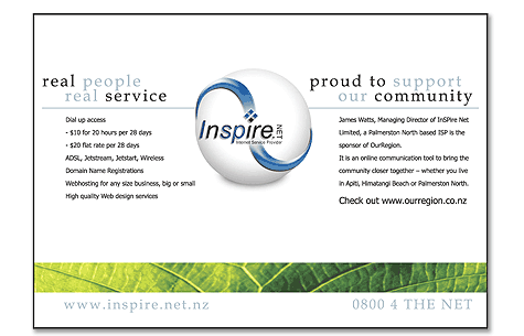 Inspire Net Advertising Designs