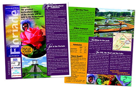 brochure flower show