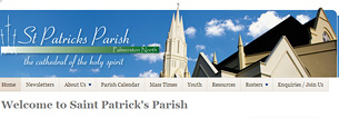 Saint Patrick's Parish web site