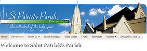 Saint Patrick's Parish web site